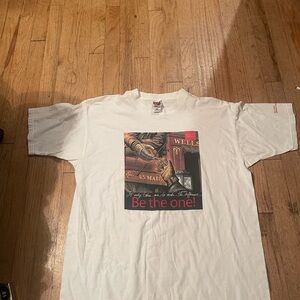 Fruit of the Loom White Graphic T-Shirt